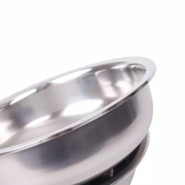 Baskom stainless /panci /serbaguna ukuran 24 cm