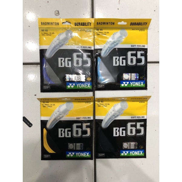 Senar Raket Badminton Yonex BG 65