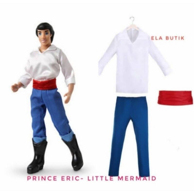 kostum prince- pangeran-dewasa-little mermaid-ariel- kostum halloween