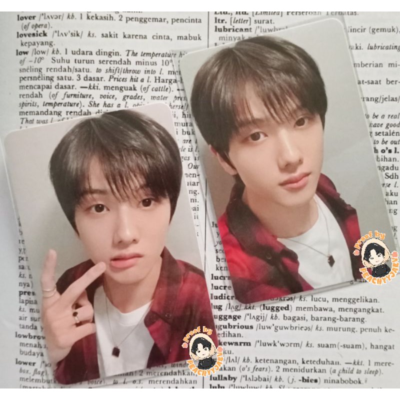 OFFICIAL MD XR LIVE CINEMA NCT DREAM - JISUNG SPECIAL AR TICKET SET, 4X6 PHOTOSET