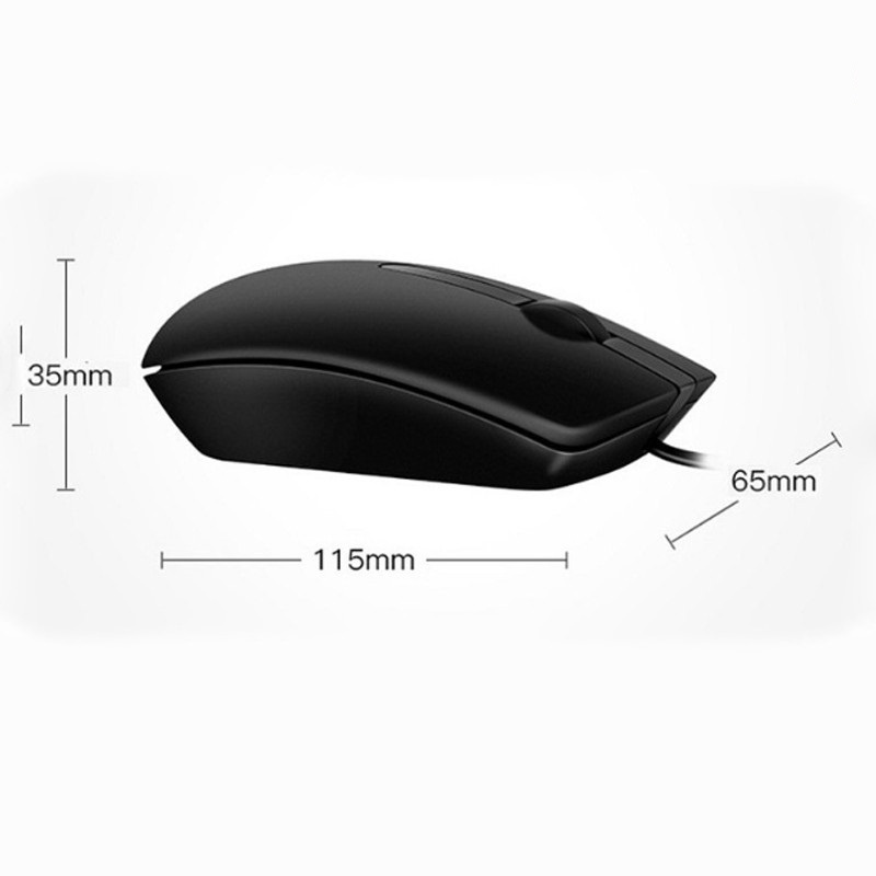 Dell Optical Mouse MS116 Wired and USB  Original