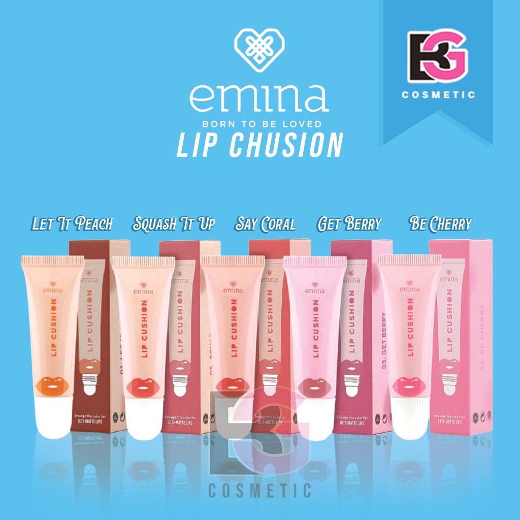 ⭐BAGUS⭐ EMINA LIP CUSHION 9GR | Emina Lipstick