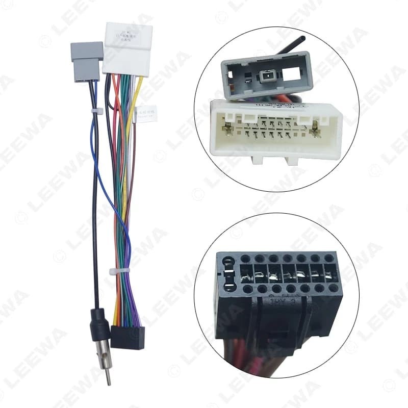 Socket Soket Head Unit Nissan ke soket Pioneer Kenwood dll 16 Pin