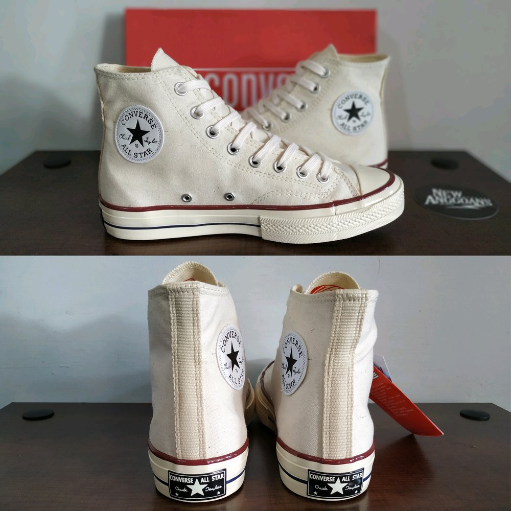 sepatu converse cream