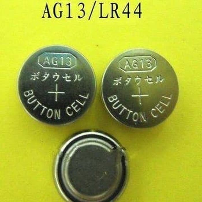 LR44 AG13 Baterai Koin Batere Kancing A76 LR 44 AG 13 Jam Button Coin