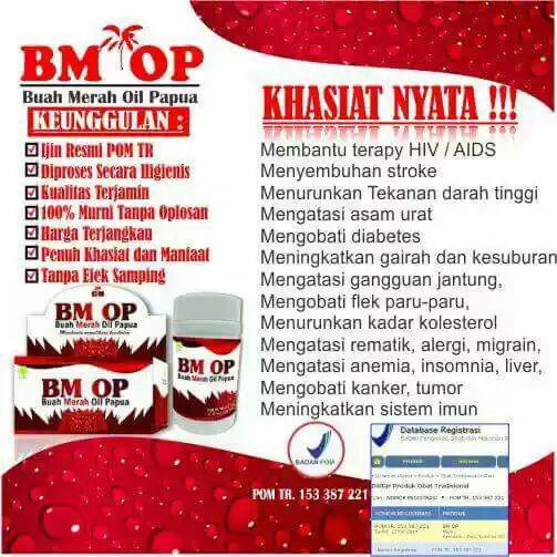 BUAH MERAH KAPSUL ISI 60 BUTIR