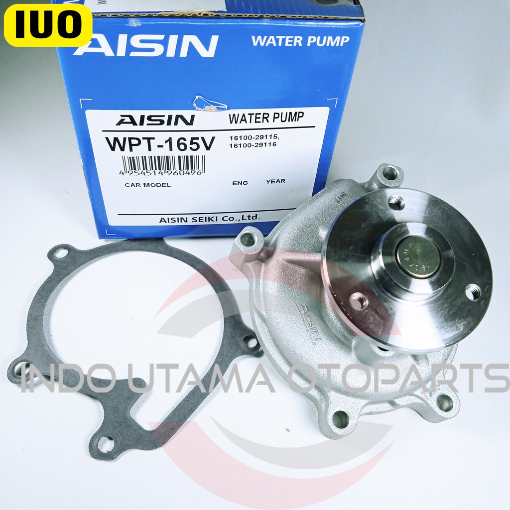 Water Pump Avanza Xenia Rush Terios Sirion AISIN WPT 165V ORIGINAL