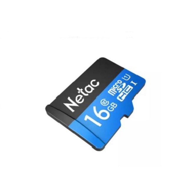 Netac P500 Standard MicroSDHC 16GB U1/C10 up to 80MB/s Pack Card Only