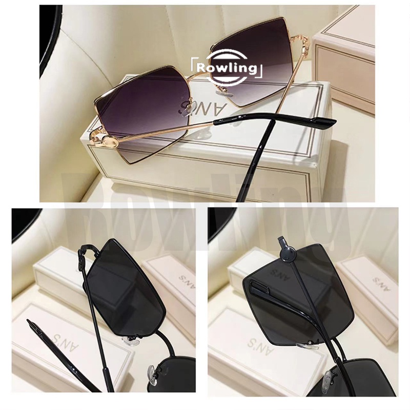 Rowling(ka-230)Kacamata  Hitam Terbaru Wanita Titanium  Style Kacamata Fashion Murah/Kacamata Sunglasses Import Wanita Kacamata Fashion