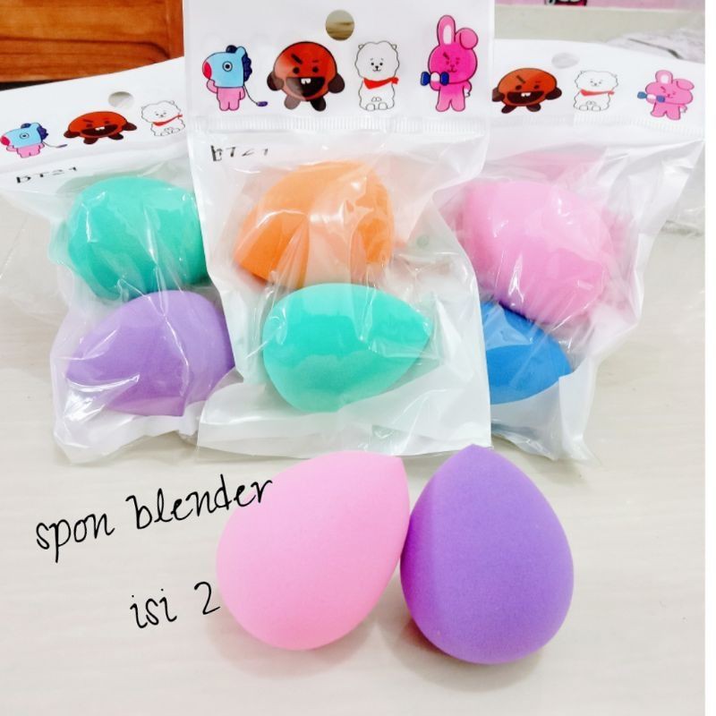 ❤️G.A.SHOP❤️ BEAUTY BLENDER MINI ISI 2 / SPONS BLENDER