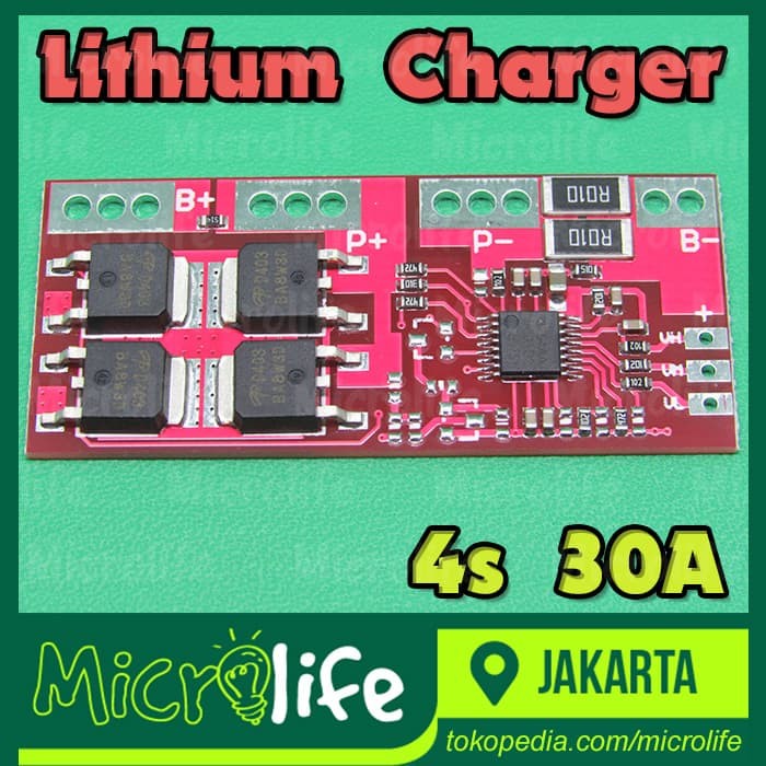 Lithium Battery Charger 4s 30A Module