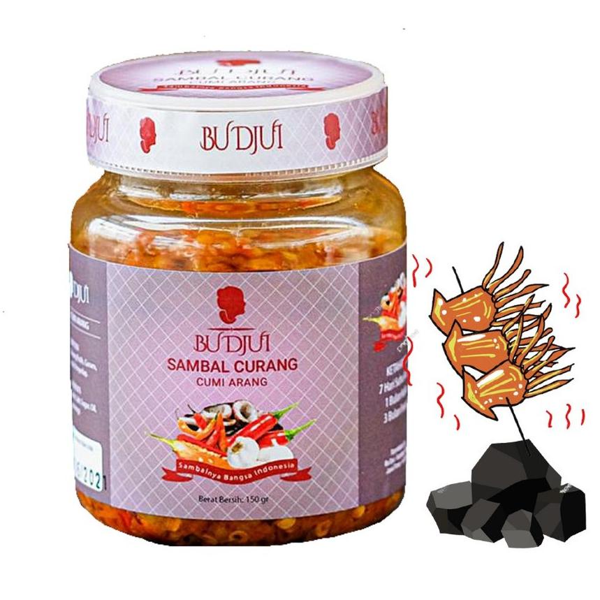 

PROMO SAMBAL BU DJUI Sambal Curang Cumi Arang Best Seller [ye -831]