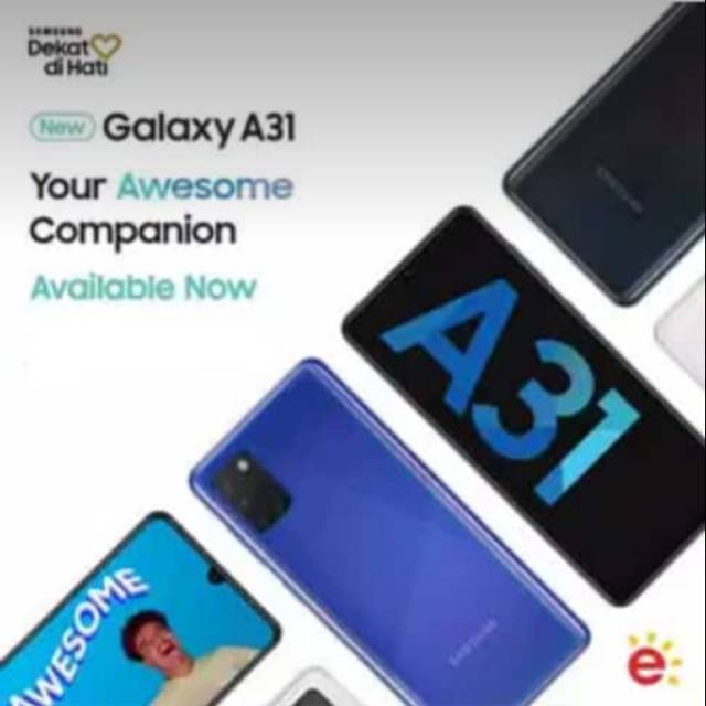 Samsung galaxy A31 RAM 8/128 GARANSI RESMI ERAFONE