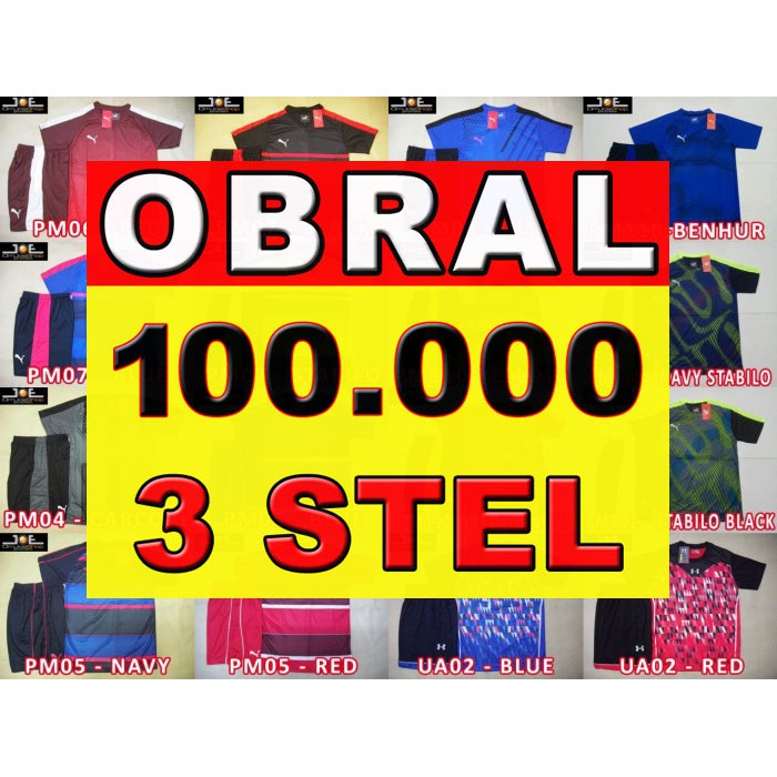Jersey bola printing setelan futsal polos baju olahraga pria wanita kaos tim polosan