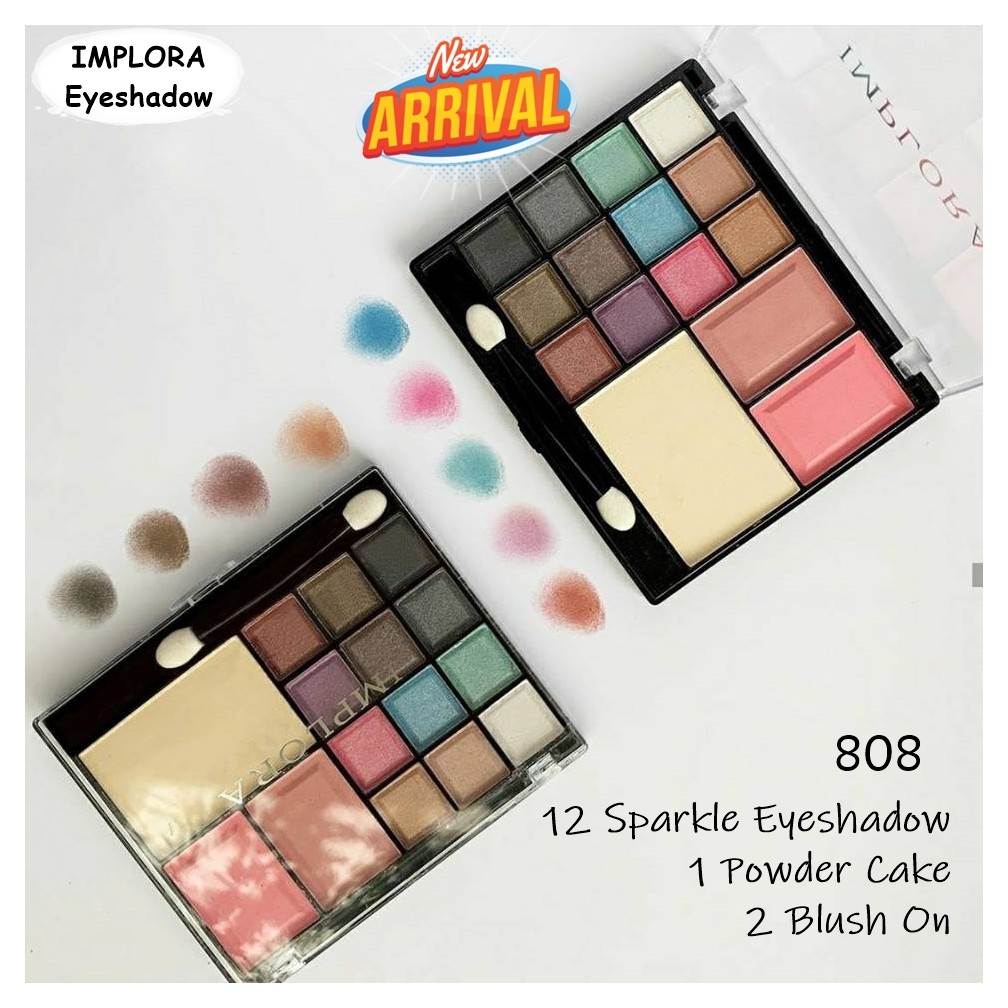 implora blush on cheek blossom, Eyeshadow Original Bpom