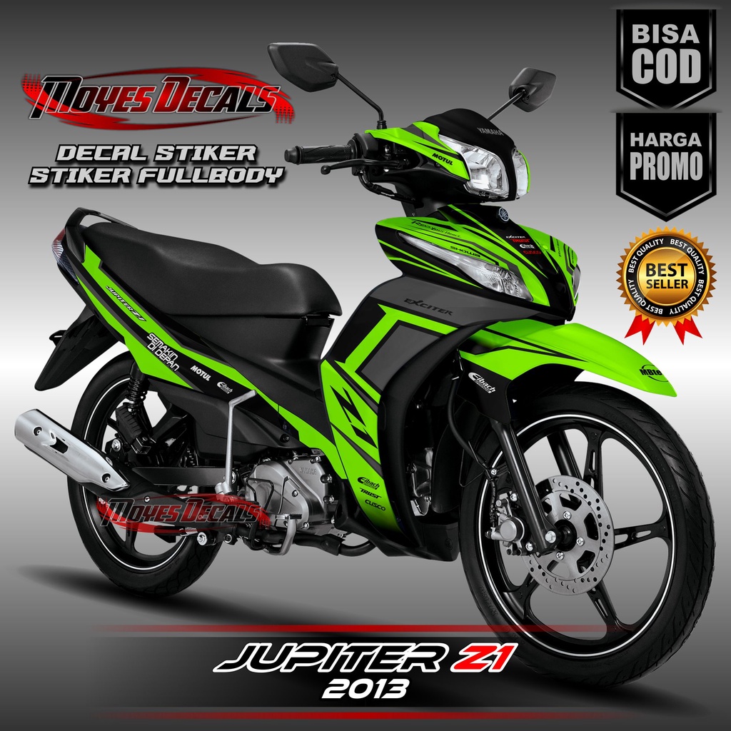 BISA COD stiker jupiter z1 racing stabilo striping jupiter z1 stiker motor jupiter z1 stiker yamaha 