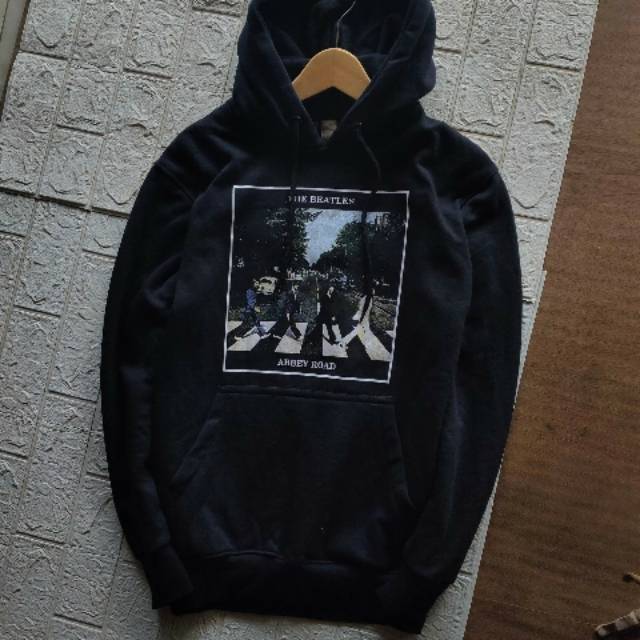 Hoodie H&M THE BEATLES BLACK ORIGINAL