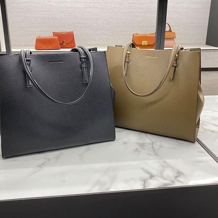 Tidak Diragukan.. CK Double Handle Tote Bag