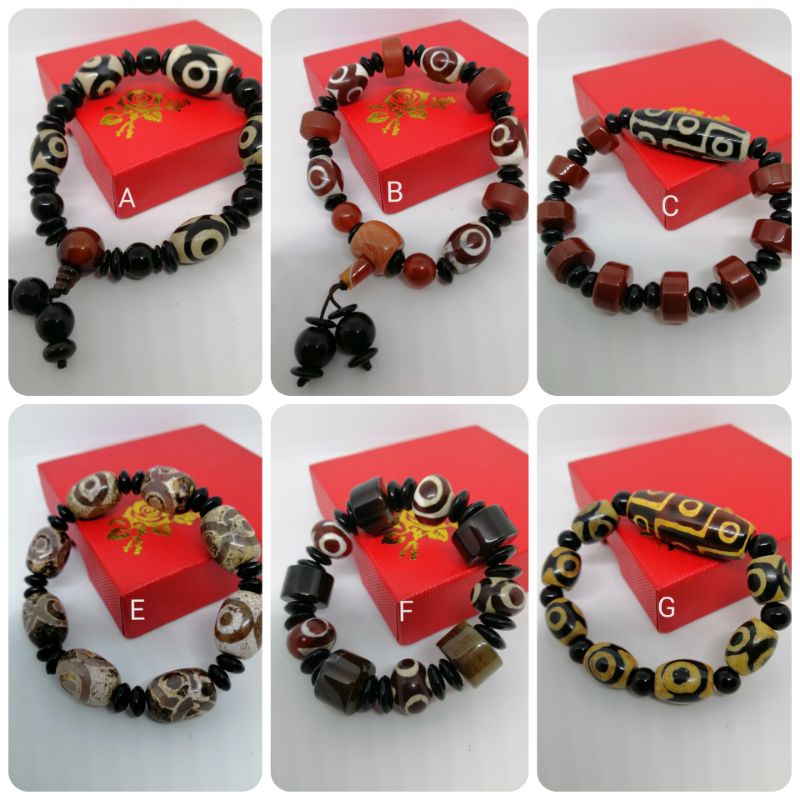 GELANG BATU TIBET, COCOK UNTUK PRIA DAN WANITA