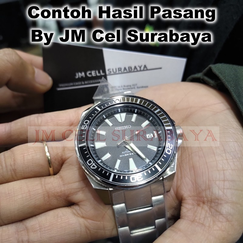 Anti Gores Tempered Glass Untuk Jam Tangan SEIKO SAMURAI Series