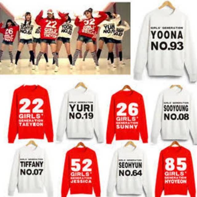 Sweater SNSD Girls Generation Hoodie jaket Kpop
