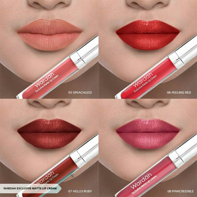 ☃️Cutezz_Ching1☃️Wardah Exclusive Matte Lip Cream