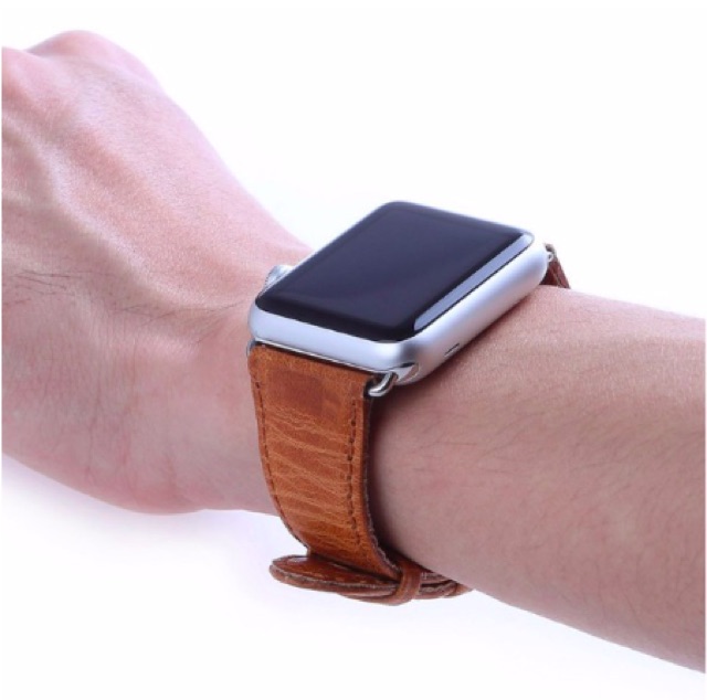 STRAP KULIT ASLI genuine leather Apple Watch 38/40/41 42/44/45