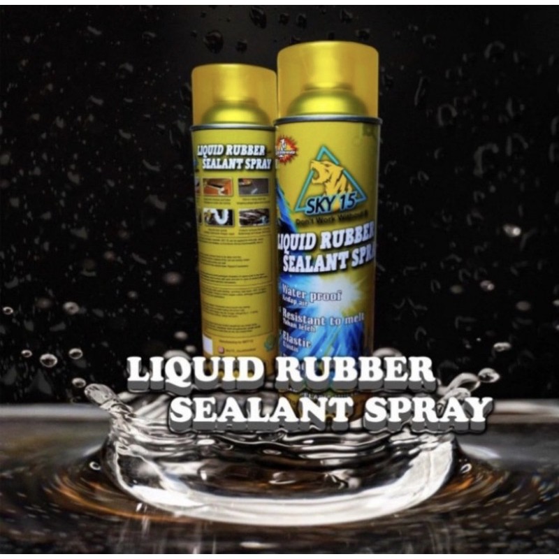 LIQUID RUBBER SEALANT SPRAY SEMPROTAN ANTI BOCOR PELAPIS ANTI BOCOR