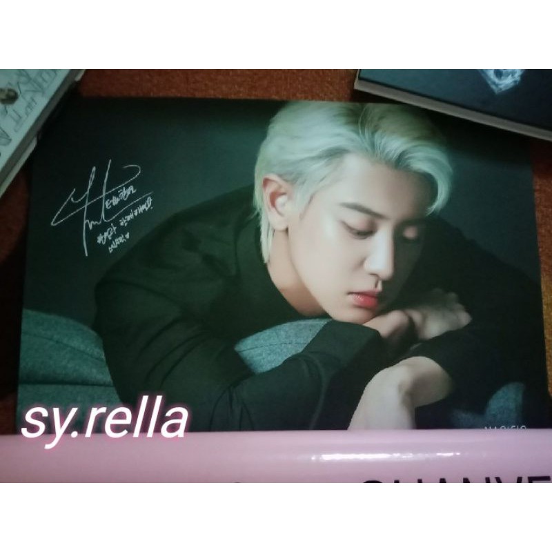 3 POSTER EXO CHANYEOL X NACIFIC + TUBE PINK