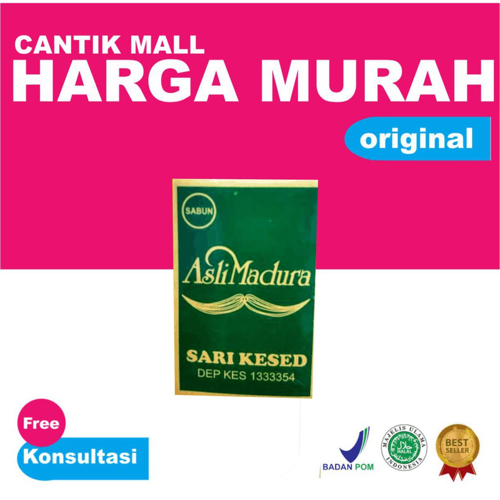 SABUN KESSED MADURA BY JOKOTOLE ORIGINAL /sabun obat rapet kewanitaan / rapet v