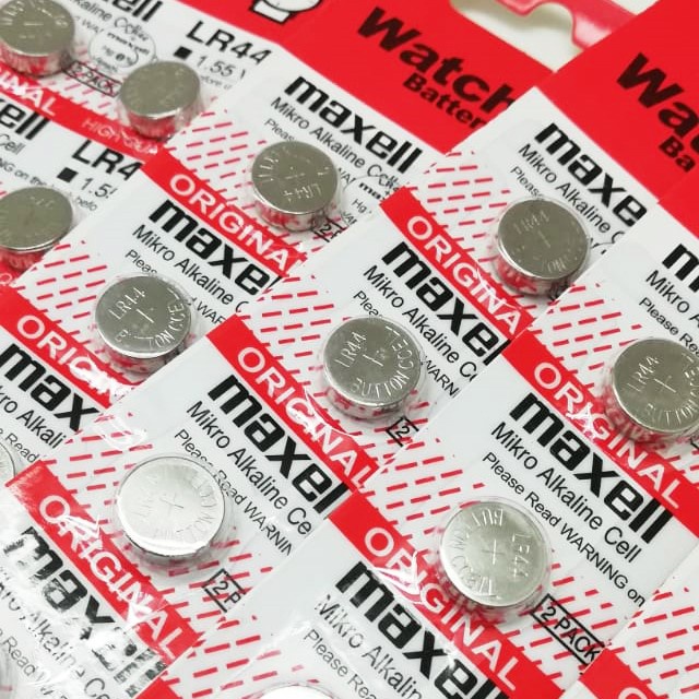 TERMURAH BATERAI LR 44 HARGA PER 1 PSC / LR44 BATERY BATERE -LR44