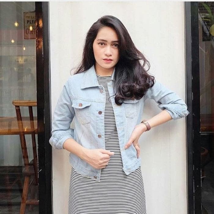 JAKET JEANS LEVIS WANITA JAKET CROP DENIM CEWEK TERMURAH PROMO
