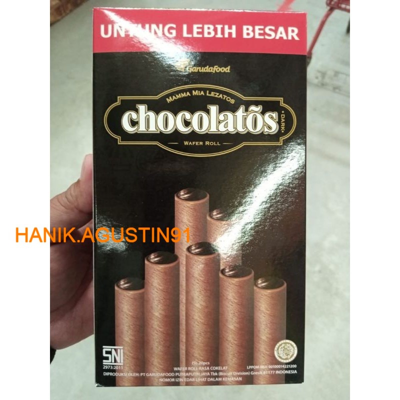 

CHOCOLATOS DARK (1 BOX)