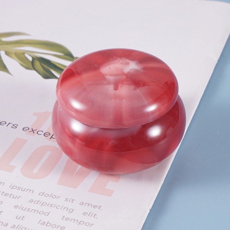 SIY  Crystal Epoxy Resin Mold Rouge Lipstick Jar Casting Silicone Mould DIY Crafts Storage Box Jewelry Decorations Making Tools