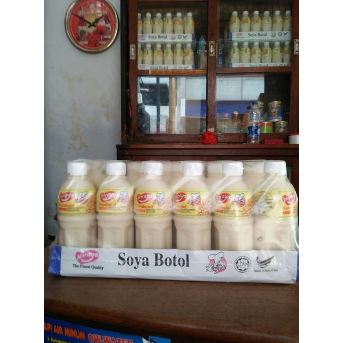 

(BISA COD) Naraya Soya Susu Kacang Botol 350ml GRATIS ONGKIR Kode 985