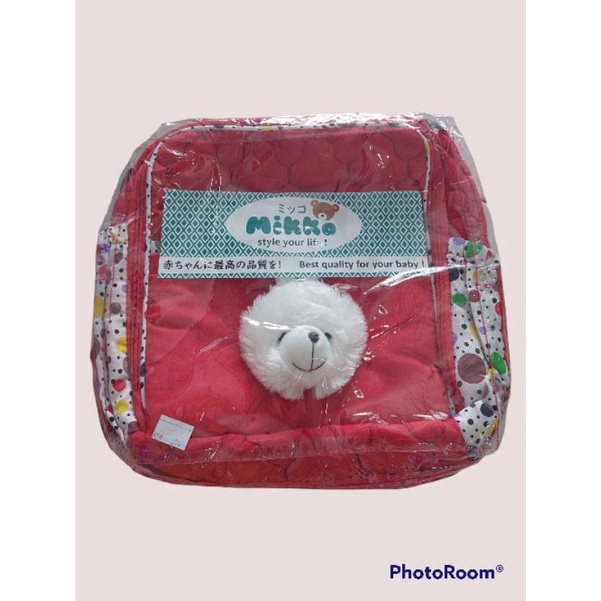 Tas Perlengkapan Bayi Miko Ukuran Sedang || Diapers Bag Baby