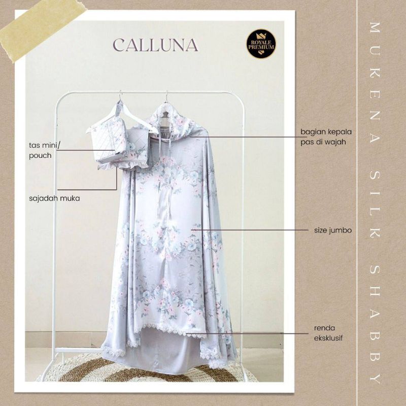 Mukena Silk Shabby maisara premium