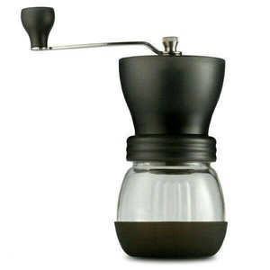 Manual coffee grinder (glass) GATER. warna black