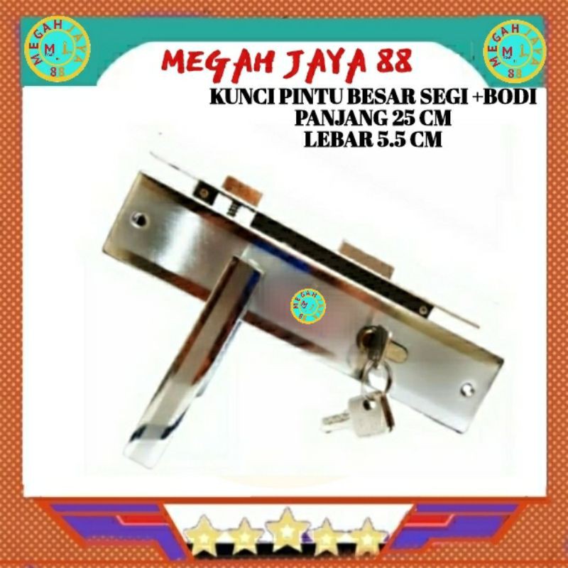 KUNCI PINTU BESAR TIPE MINIMALIS TEBAL BAGUS-KUNCI PINTU RUMAH-KUNCI PINTU SET-KUNCI PINTU UTAMA