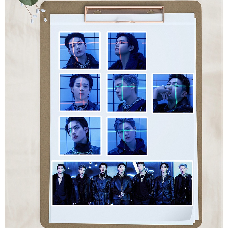 100pcs / set Stiker BTS Untuk Dekorasi Diary / Koper