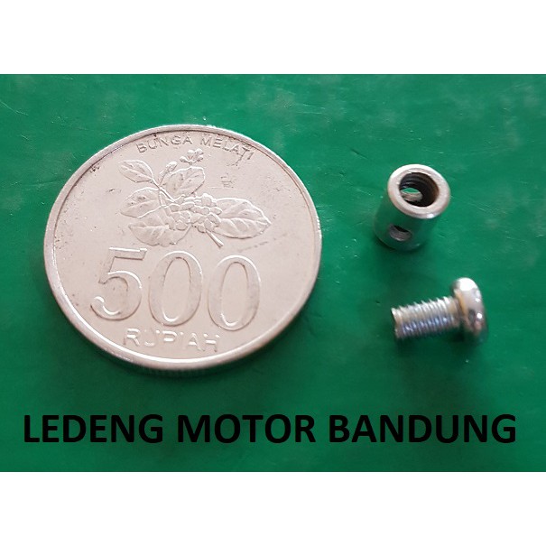 Nepel Gas M4  Nipel Kopling M5 Baut Drat Jepit Kabel Selang Motor