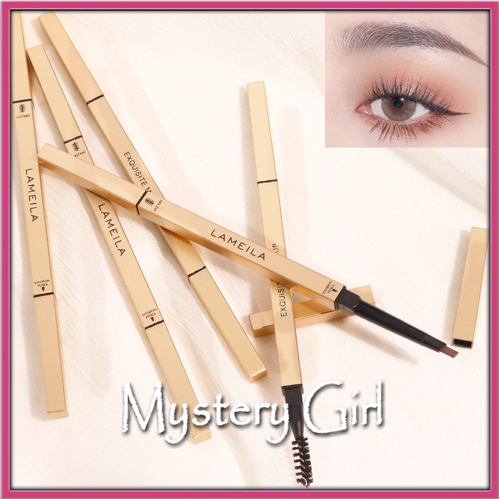 Mysterygirl - (COD) Lameila 7 Colors Double Heads Eyebrow Pencil Lasting Eyebrow Pen (Waterproof)