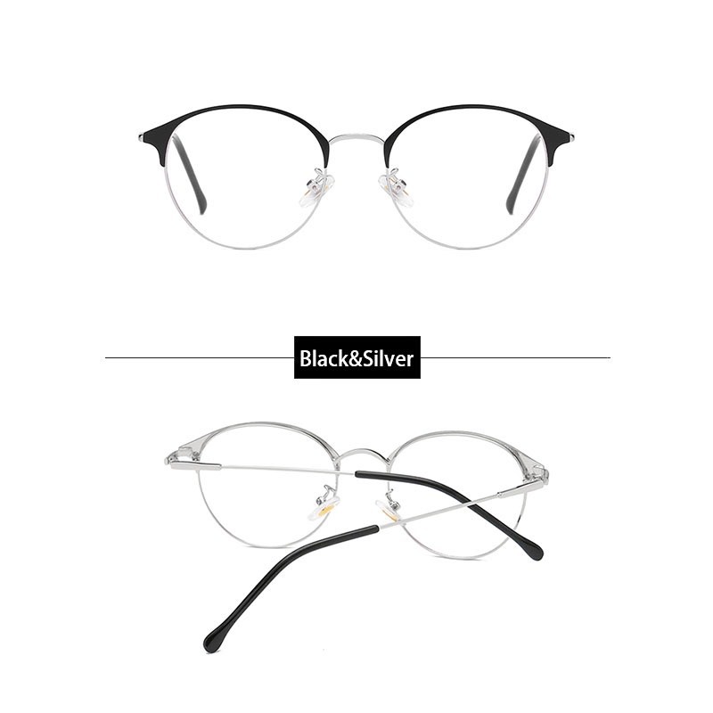 [TERMURAH] Kacamata Photocromic Korea / Anti Radiasi 2 In 1 Potokromik Photochromic Pria Wanita Fotocromic Potocromic-HTM+SLVR FRE KTK+LAP