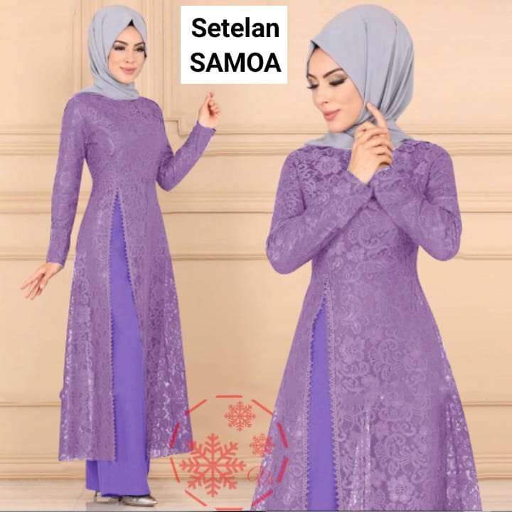 SETELAN MUSLIM MOAM ( SET JUMBO SAMOA )