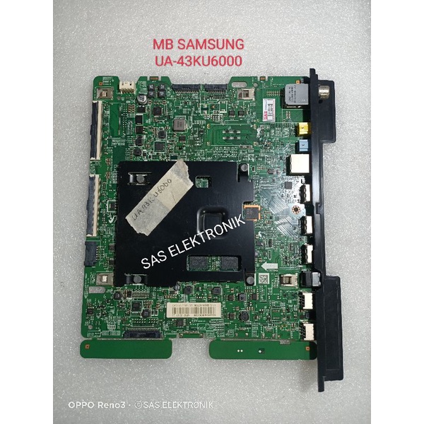 MB MOTHERBOARD MAINBOARD MESIN TV LED SAMSUNG 43 INCH UA-43KU6000 UA43KU6000