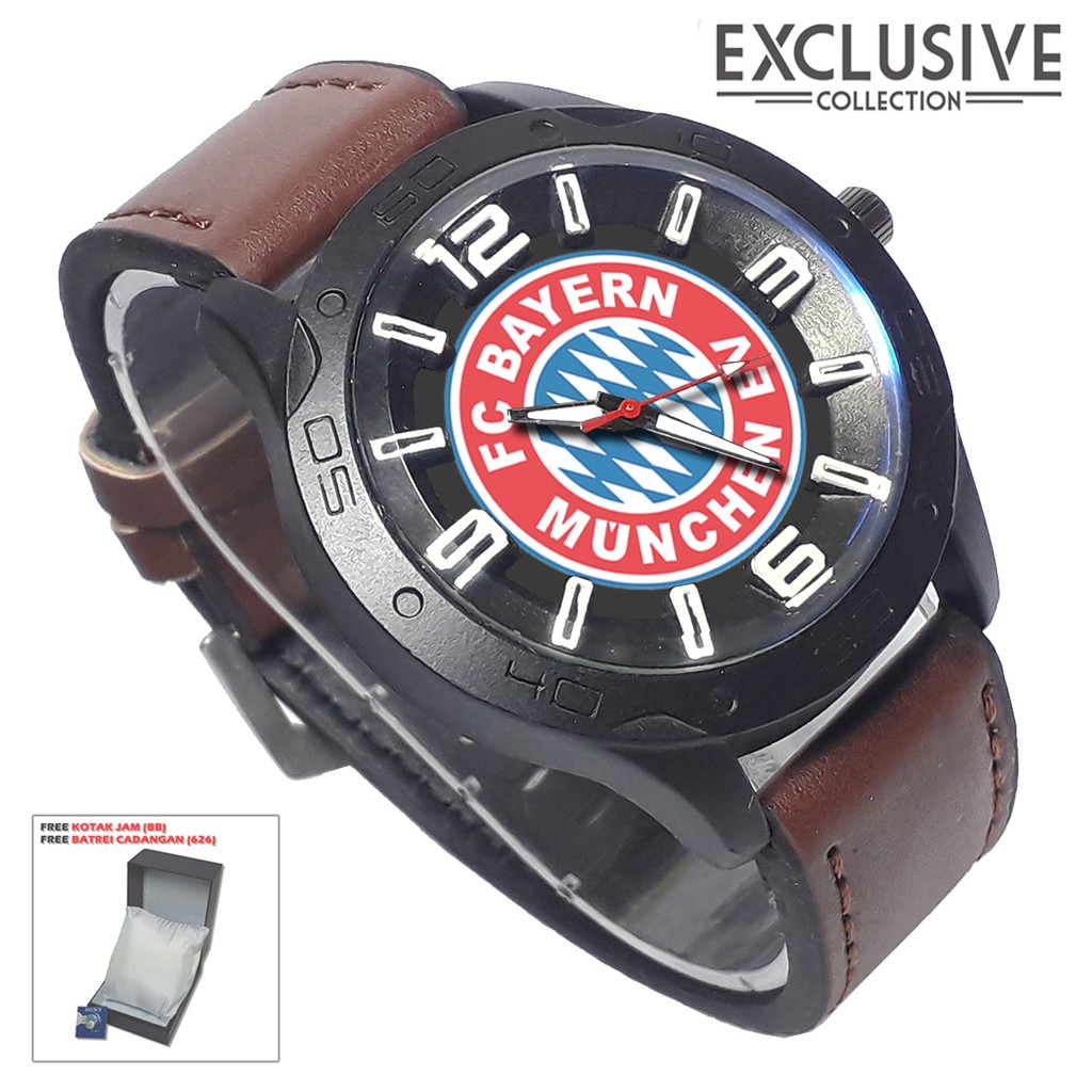 Jam tangan BAYERN MUNCHEN Kalep Coklat (Exclusive)