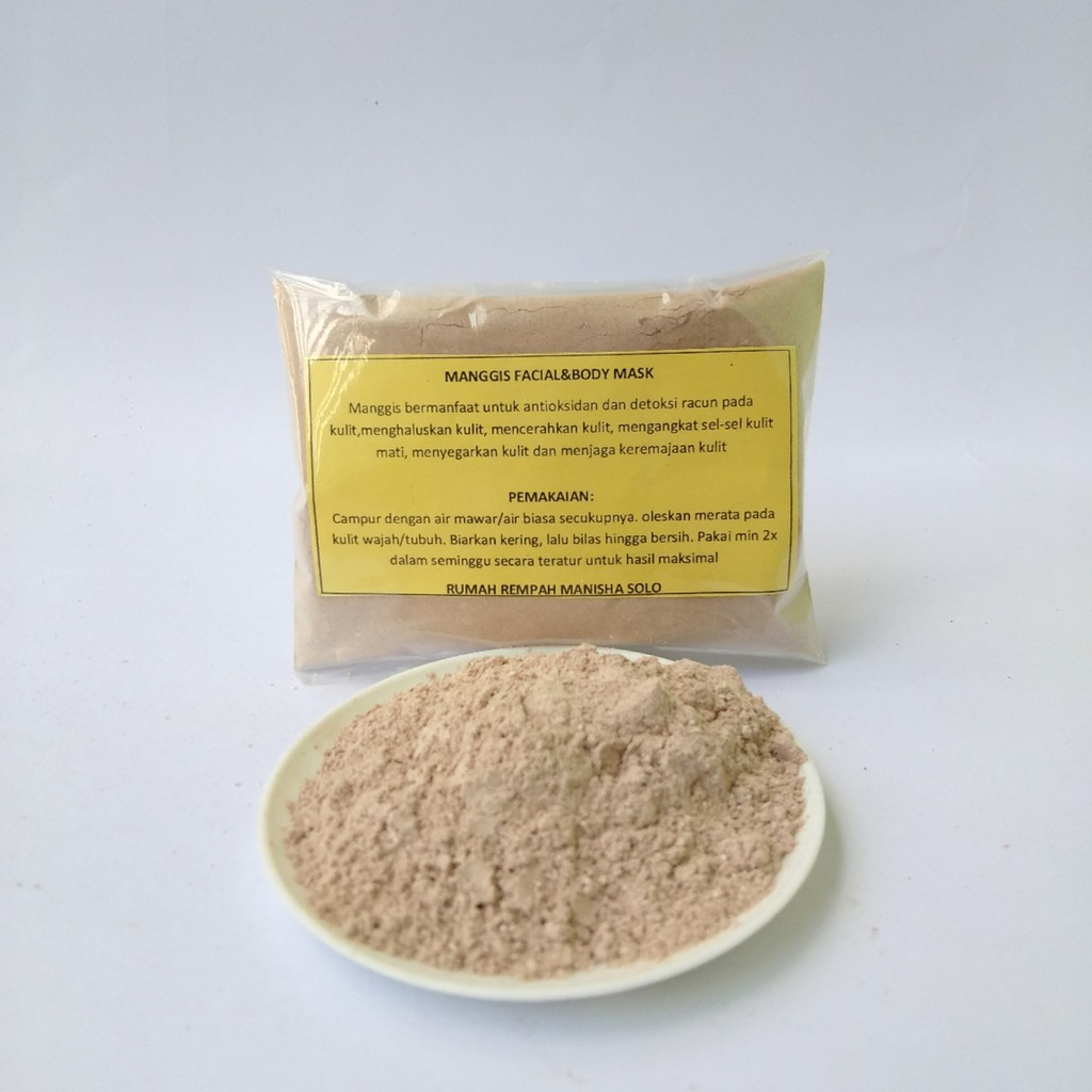 Masker Manggis Rumah Rempah Manisha Solo 50gr
