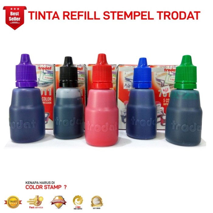

Hadir Tinta Stempel Trodat Ink Stamp 25Ml 7011 Diskon