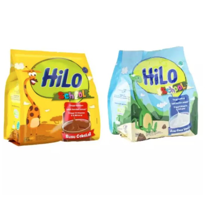 

Susu HiLo School Susu Sachet - Cokelat / Vanilla - isi 35gr x 10 pcs