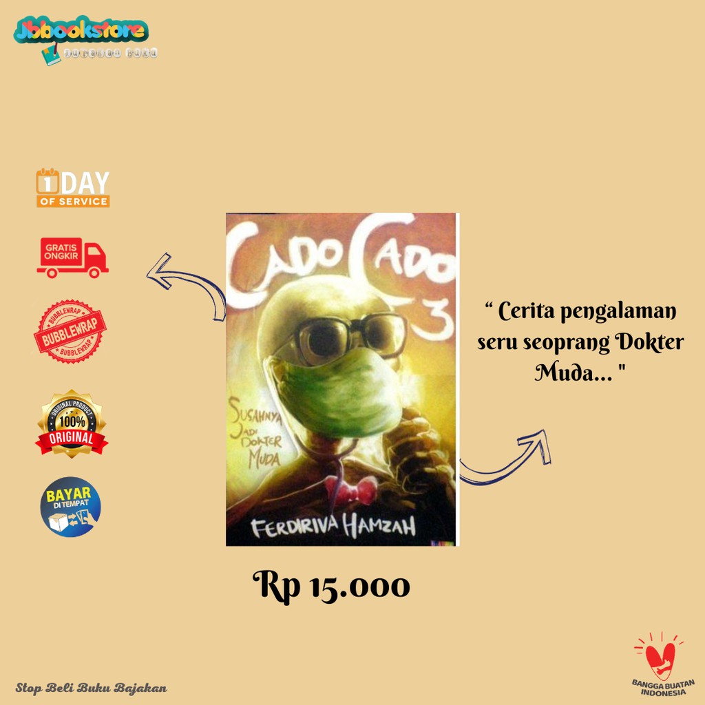 NOVEL CADO CADO 3 - FERDIRIVA HAMZAH